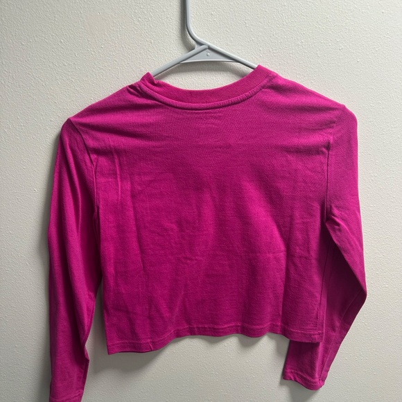 NORTH FACE - NORTHFACE - LONG SLEEVE - FUSCHIA PINK - SMALL - GIRLS (BRAND NEW) - Picture 2 of 3